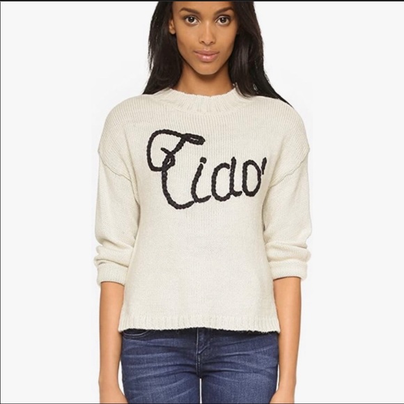 Wildfox Sweaters - Wildfox Ciao Bella Oversized Heavy Knit Sweater NWOT